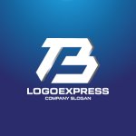 画像4: 力強いTとBの連結が示すロゴ (4)