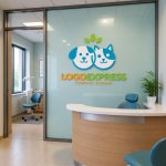 画像5: 犬猫の繋がりと植物のロゴ (5)