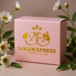 画像10: 犬猫の繋がりと植物のロゴ (10)