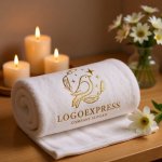 画像5: 輝く鳥と羽のロゴ (5)