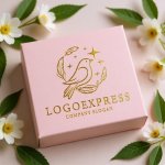 画像10: 輝く鳥と羽のロゴ (10)