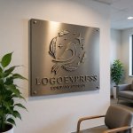 画像13: 輝く鳥と羽のロゴ (13)