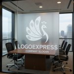 画像11: 優雅な孔雀のロゴ (11)