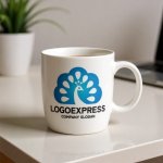 画像16: 優雅な孔雀ロゴ (16)