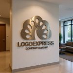 画像10: 優雅な孔雀ロゴ (10)