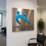 画像7: Mと寄り添う人々のロゴ (7)