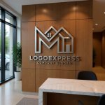 画像13: モダンなM字型のハウスロゴ (13)