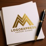 画像6: Mと山脈が示すのロゴ (6)