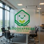 画像8: 芽に育まれた、笑顔の家型ロゴ (8)