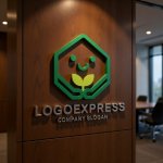 画像9: 芽に育まれた、笑顔の家型ロゴ (9)