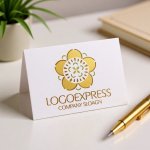 画像16: 花と自然のシンボルロゴ (16)