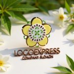 画像12: 花と自然のシンボルロゴ (12)