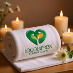 画像5: ハートと鳥の成長ロゴ (5)