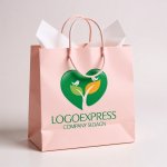 画像6: ハートと鳥の成長ロゴ (6)