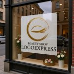 画像7: 優雅な瞳とまつげが輝く、黄金の美ロゴ (7)