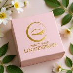 画像10: 優雅な瞳とまつげが輝く、黄金の美ロゴ (10)