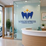 画像5: 輝く歯の王冠と星が示すロゴ (5)