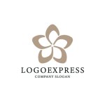 画像3: 可憐な桜の花びらロゴ (3)