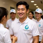 画像14: 水滴と新芽の成長ロゴ (14)