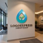 画像10: 水滴と新芽の成長ロゴ (10)