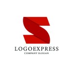 画像3: Sの流線型ロゴ (3)