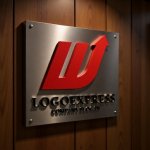 画像5: 上昇するWと矢印のロゴ (5)