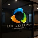 画像15: 三色のダイナミックな連携ロゴ (15)