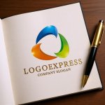 画像6: 三色のダイナミックな連携ロゴ (6)