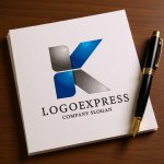 画像6: スタイリッシュなKロゴ (6)