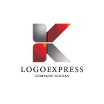 画像3: スタイリッシュなKロゴ (3)