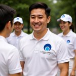 画像14: 重なり合う二つの円の繋がりロゴ (14)