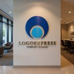 画像10: 重なり合う二つの円の繋がりロゴ (10)