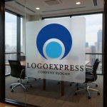 画像11: 重なり合う二つの円の繋がりロゴ (11)