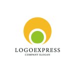 画像3: 重なり合う二つの円の繋がりロゴ (3)