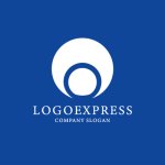 画像4: 重なり合う二つの円の繋がりロゴ (4)