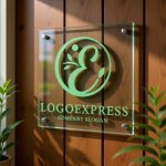 画像11: 自然と調和するEのエレガントロゴ (11)