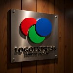 画像5: 三原色が重なる調和のロゴ (5)