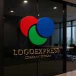 画像15: 三原色が重なる調和のロゴ (15)