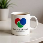 画像16: 三原色が重なる調和のロゴ (16)