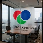 画像11: 三原色が重なる調和のロゴ (11)