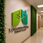 画像16: 木と家が融合したエコハウスロゴ (16)