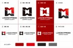 画像18: MとWが融合する幾何学的な力強いロゴ (18)
