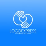 画像4: 手とハートが重なる信頼と安心のロゴ (4)