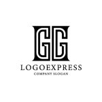 画像1: クラシックで格式高い「GG」のモノグラムロゴ (1)