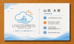 画像17: 雲とヨット、太陽が奏でる爽快なラインアートロゴ (17)
