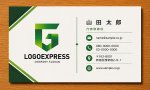 画像17: G字とシールドの幾何学的ロゴ (17)
