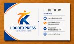 画像17: K字と躍動する人型の先進的成長ロゴ (17)