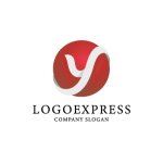 画像3: Y字と軌道が融合する先進的ロゴ (3)