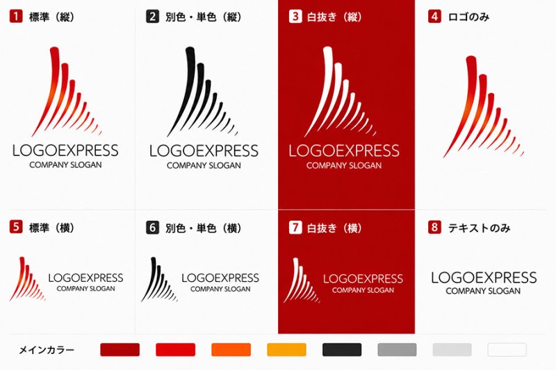 画像18: エッフェル塔をイメージしたA字の情熱ロゴ (18)