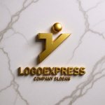 画像13: Y字と躍動する人型の先進的成長ロゴ (13)